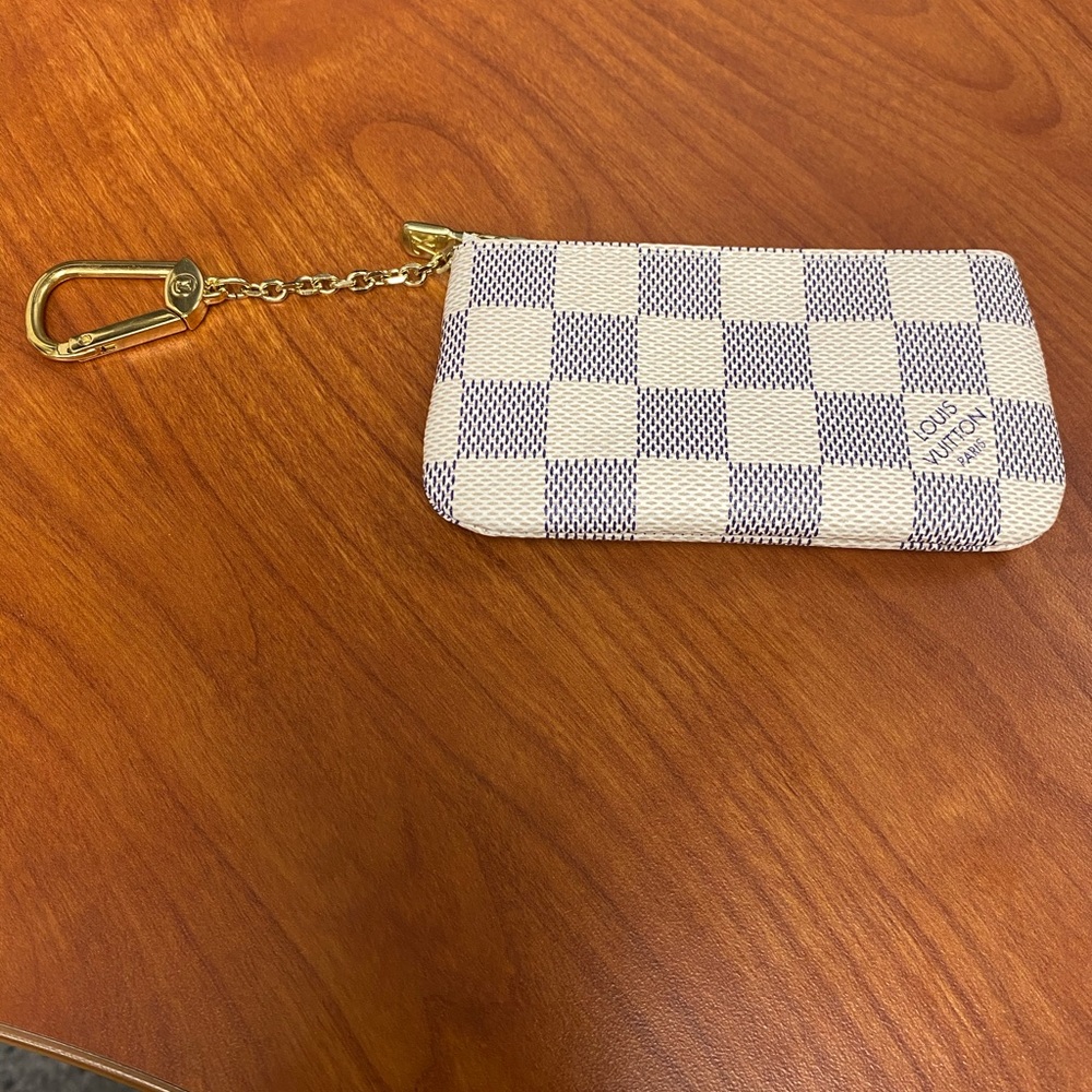 Damier Azure Key Pouch